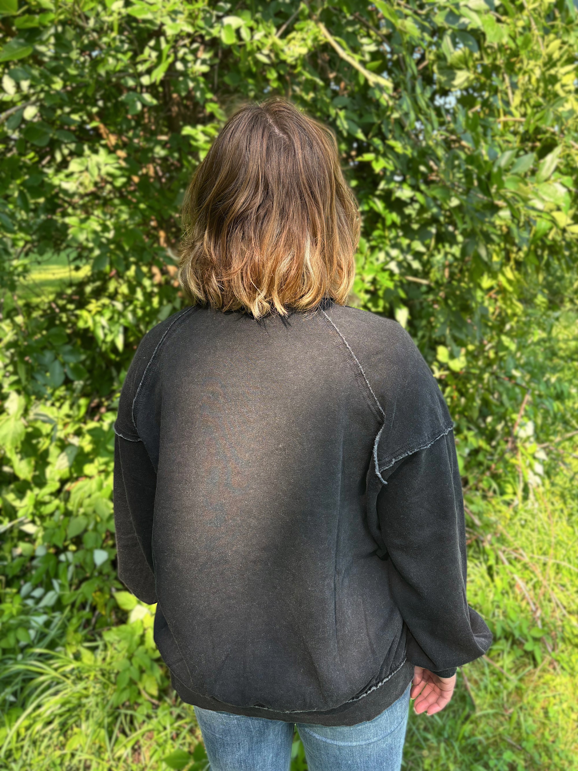 Sunday Slowdown Sweatshirt - Black