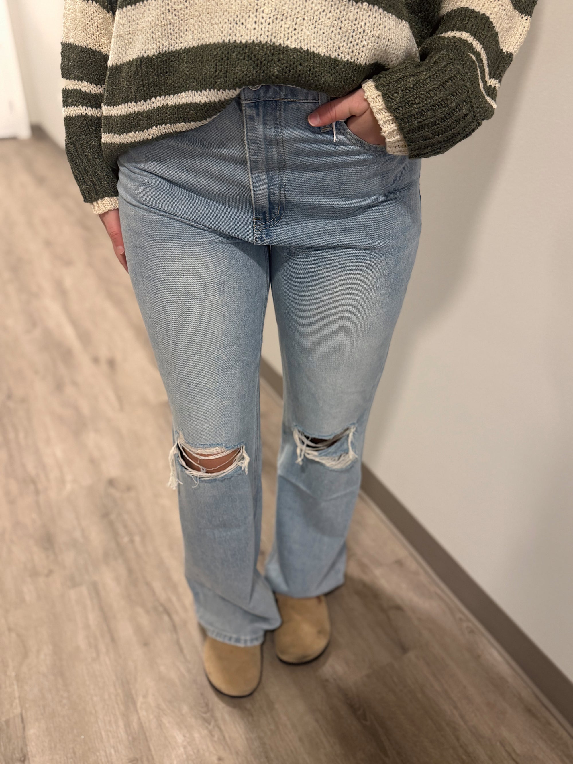 Vervet 90’s Vintage Straight Leg Jeans