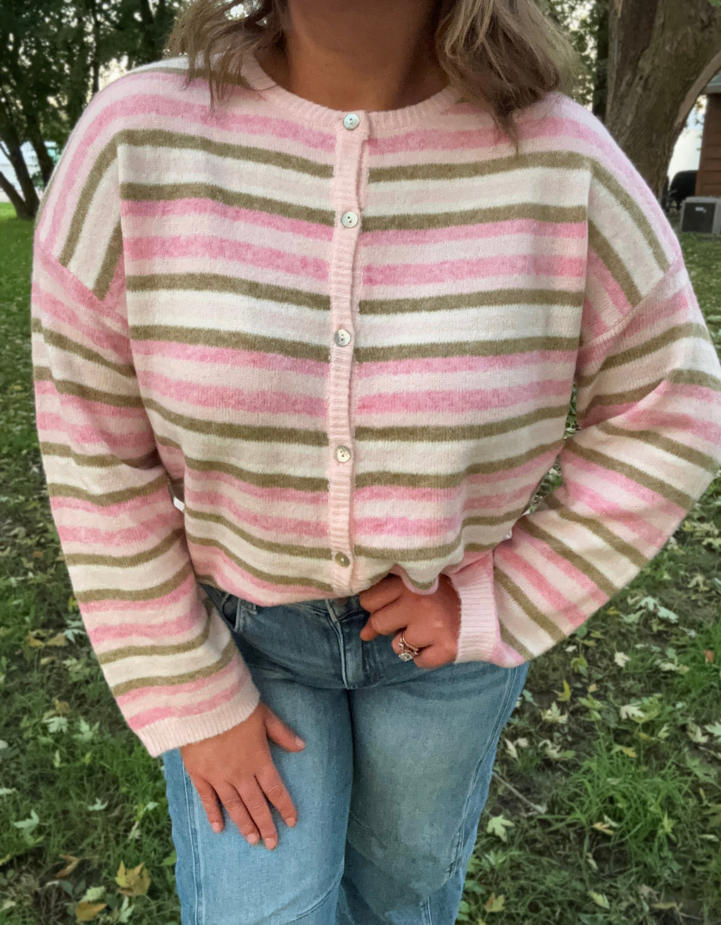 Pink Prairie Cardigan