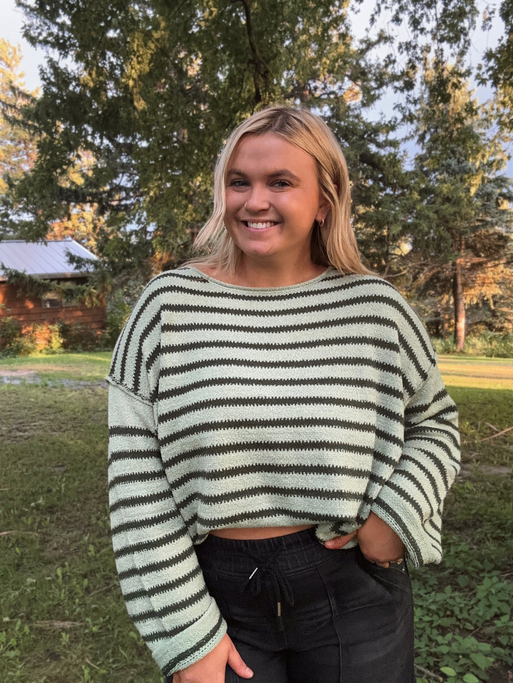 Frankie Stripe Sweater