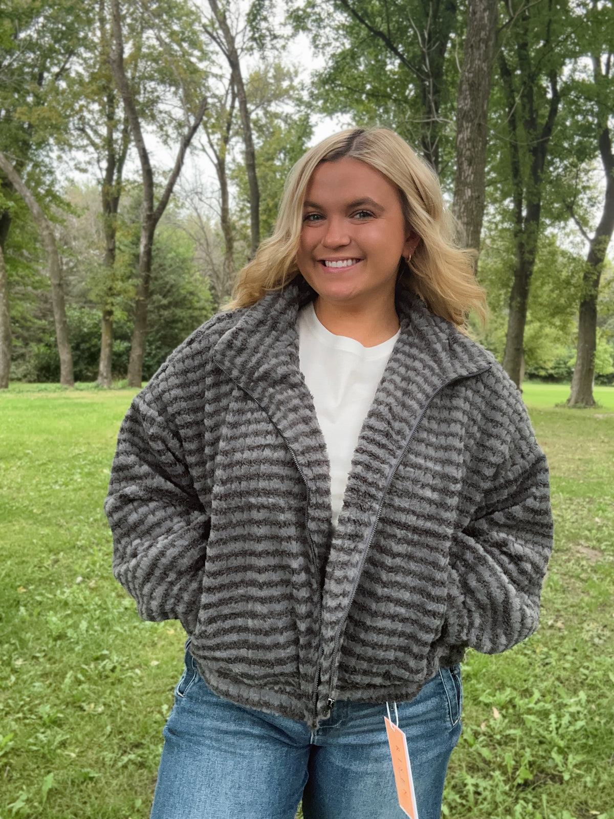 Rowan Puffy Jacket- Charcoal