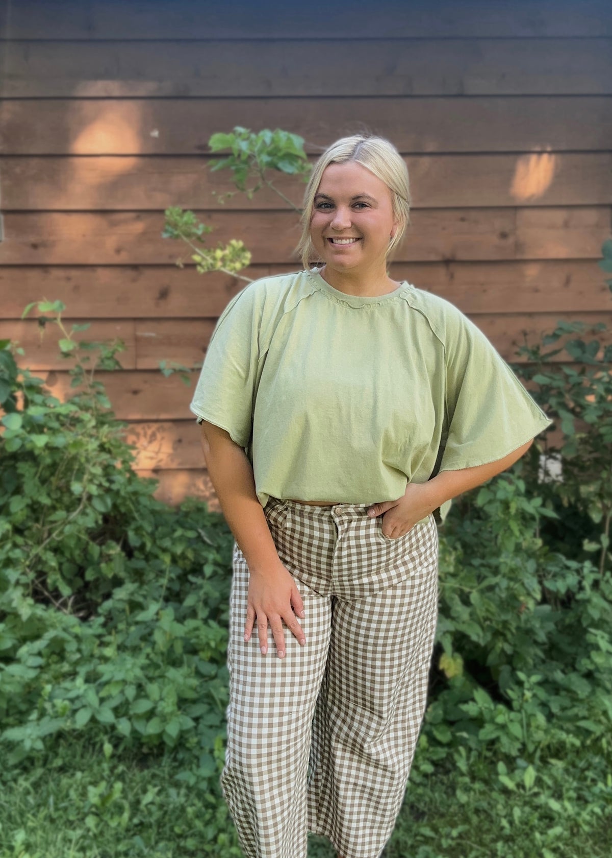 Matcha Mornings Top