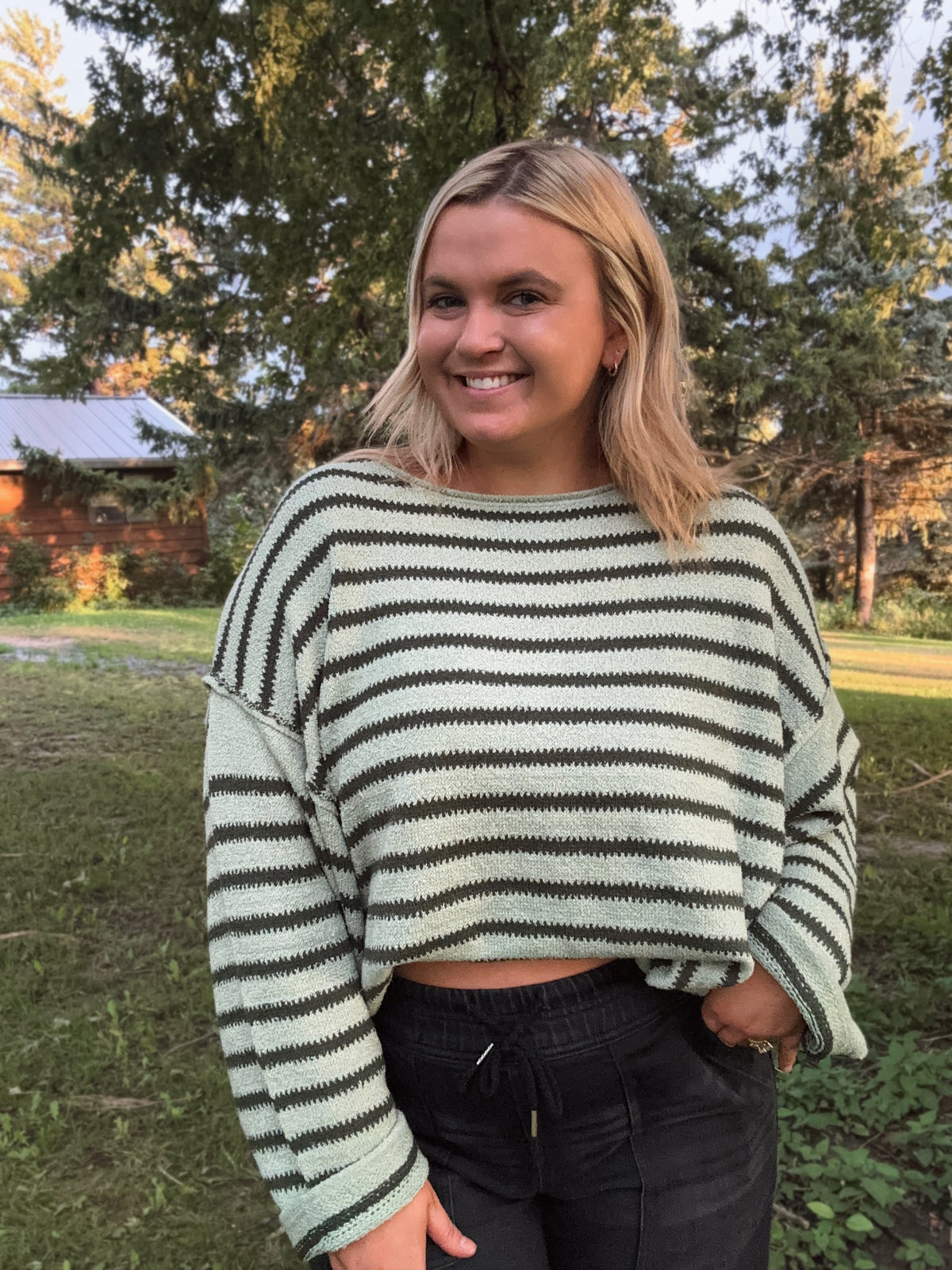 Frankie Stripe Sweater