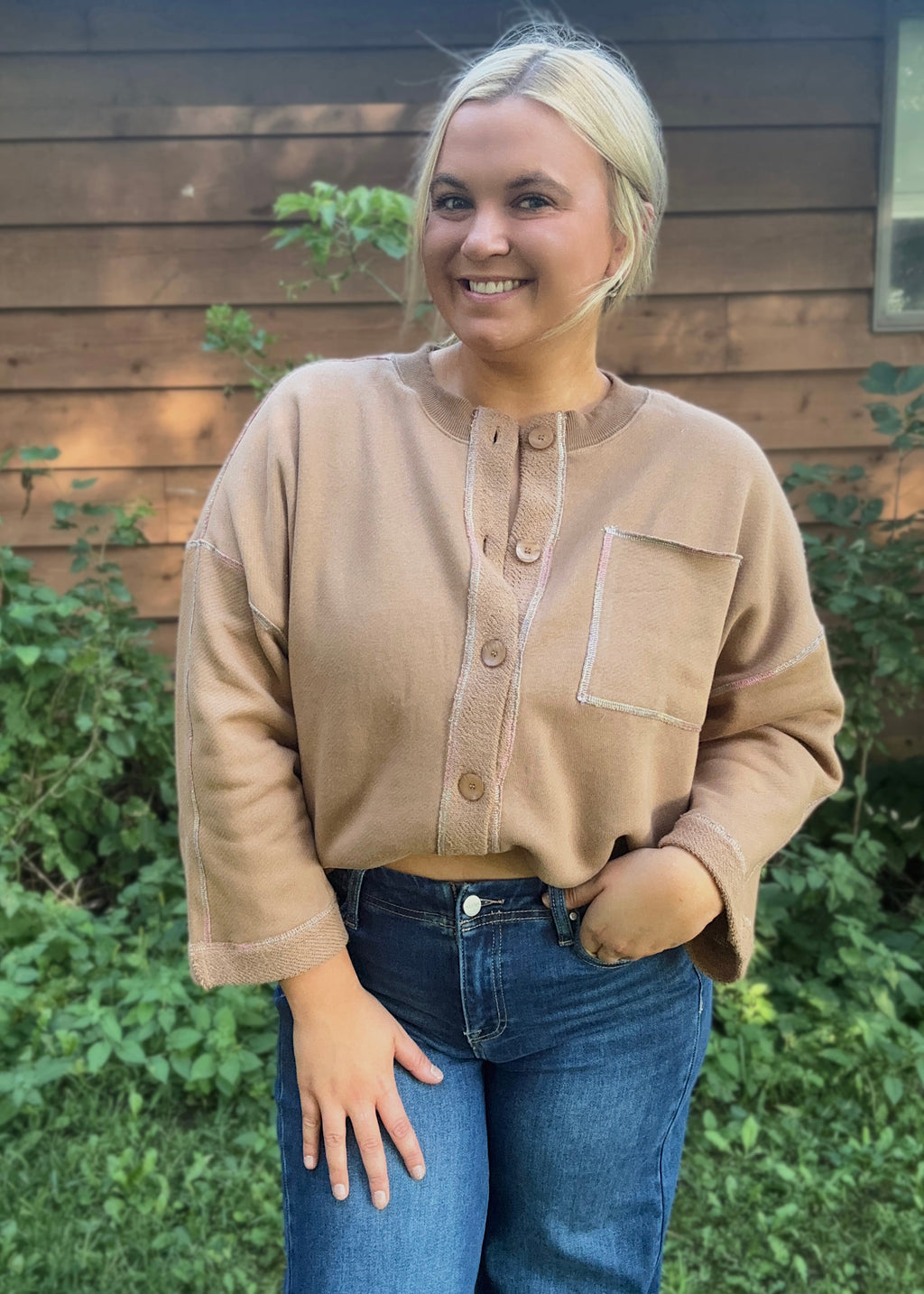 Toffee Stitch Cardigan