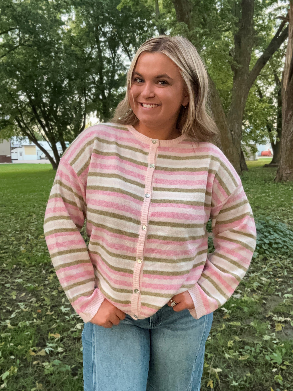 Pink Prairie Cardigan