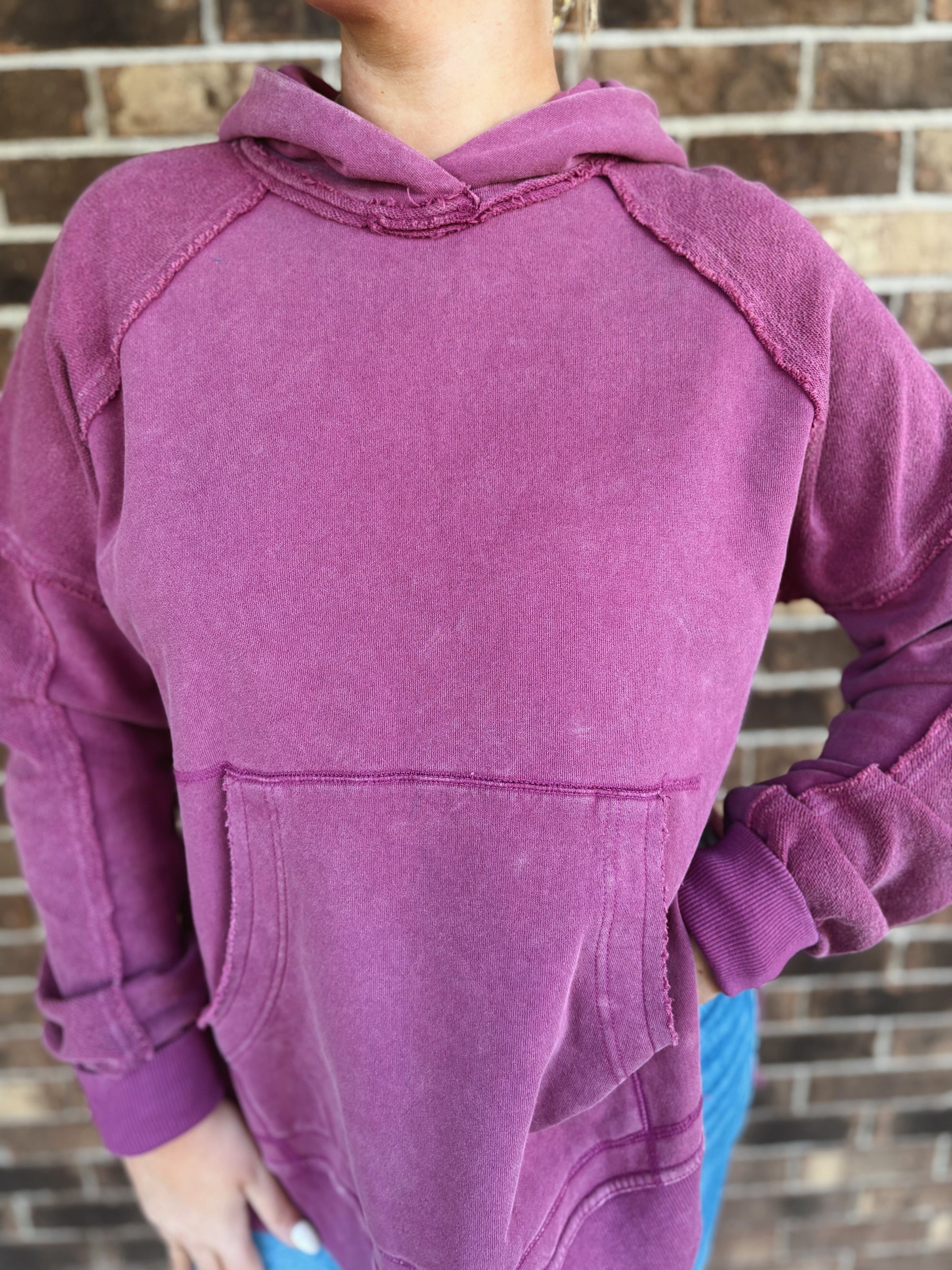 Washed Berry Hoodie