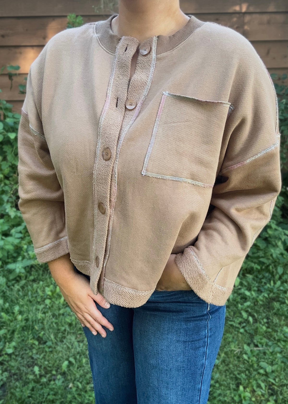 Toffee Stitch Cardigan