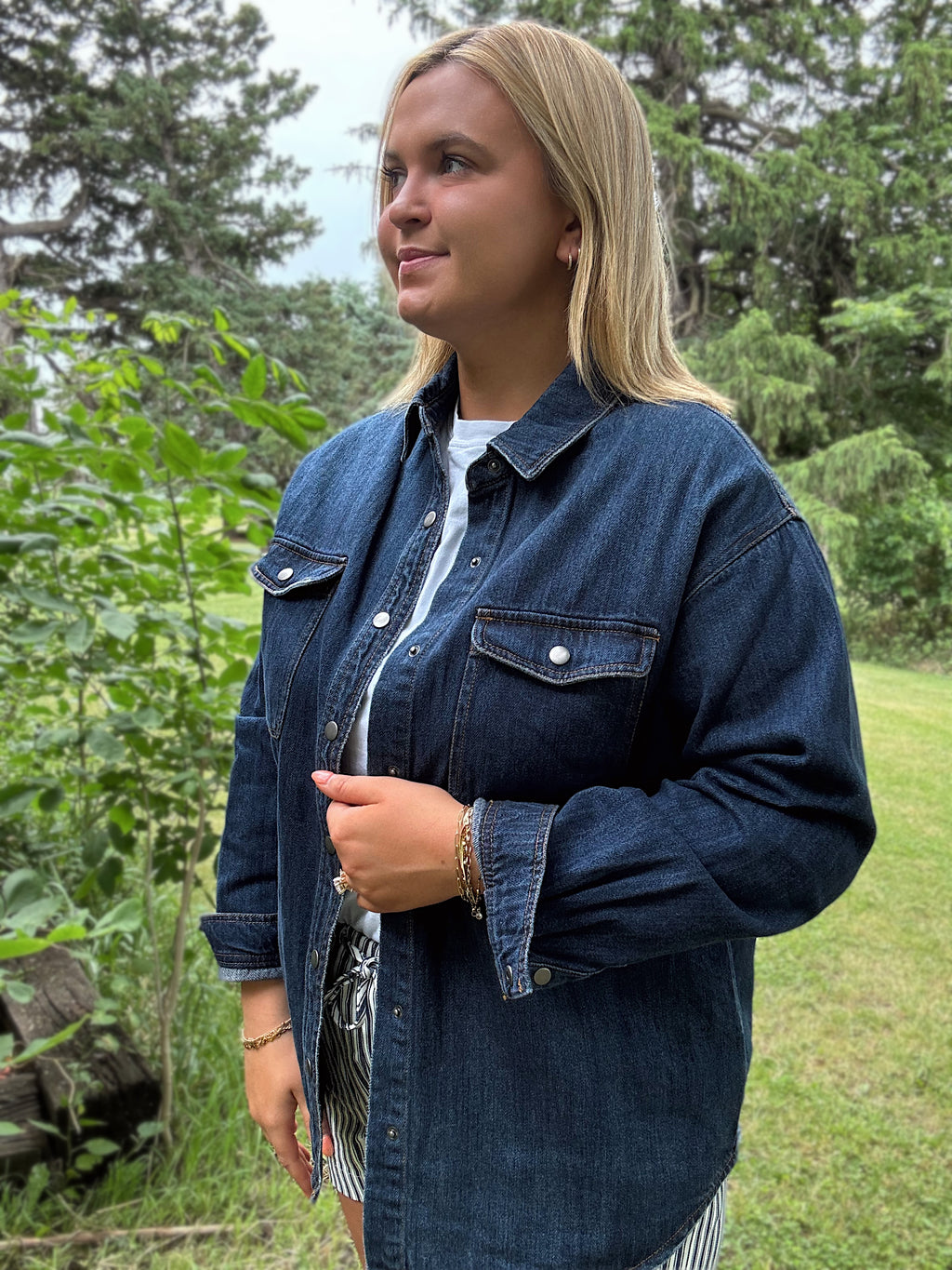 Indigo Oversized Denim Jacket