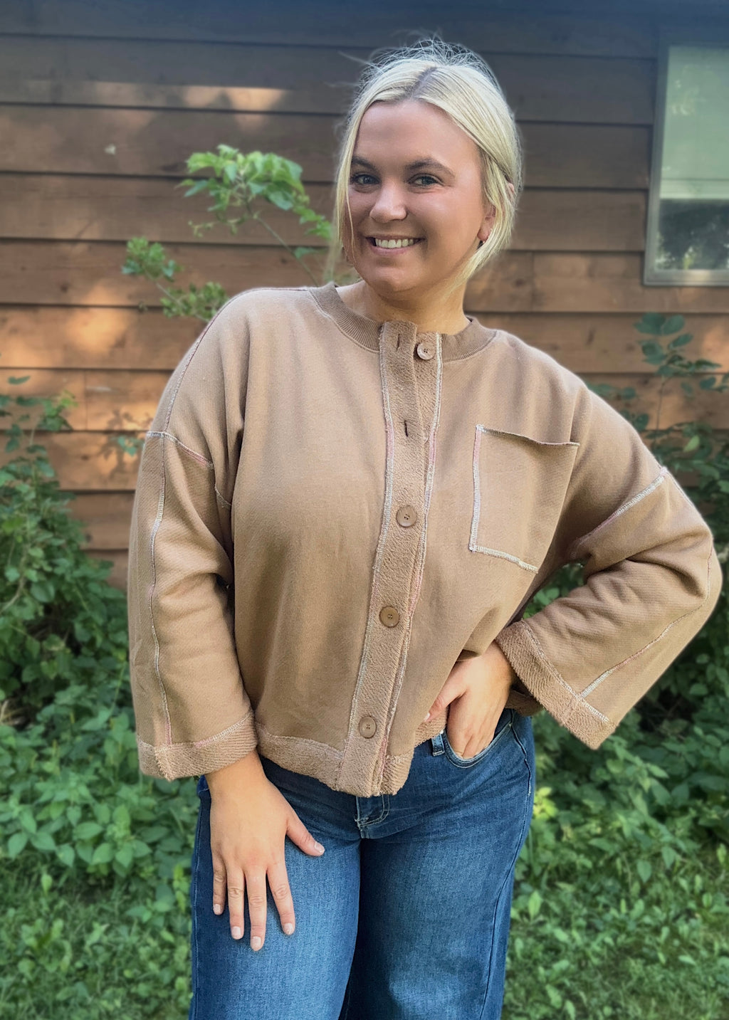 Toffee Stitch Cardigan
