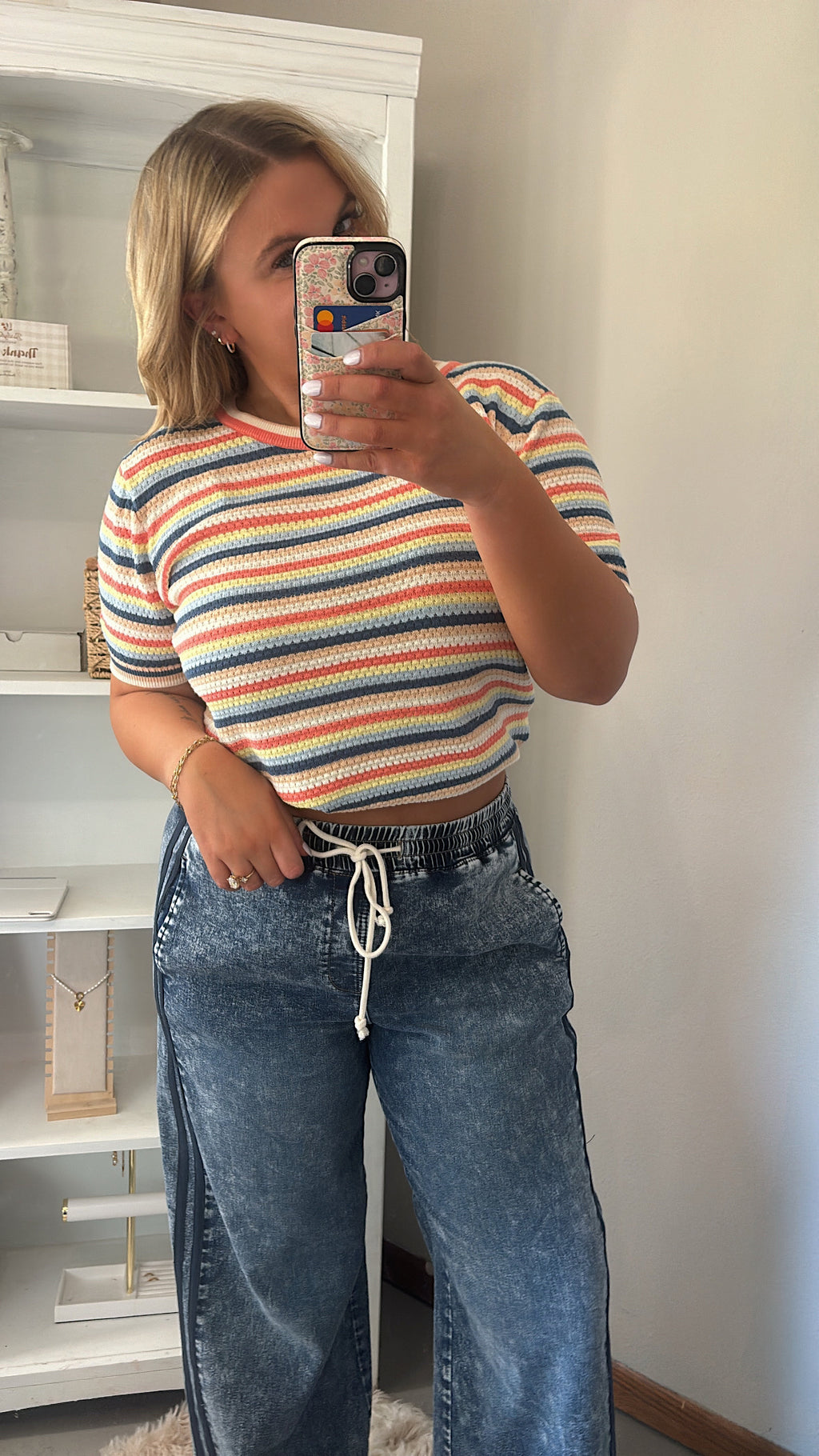 Sweet Citrus Striped Knit