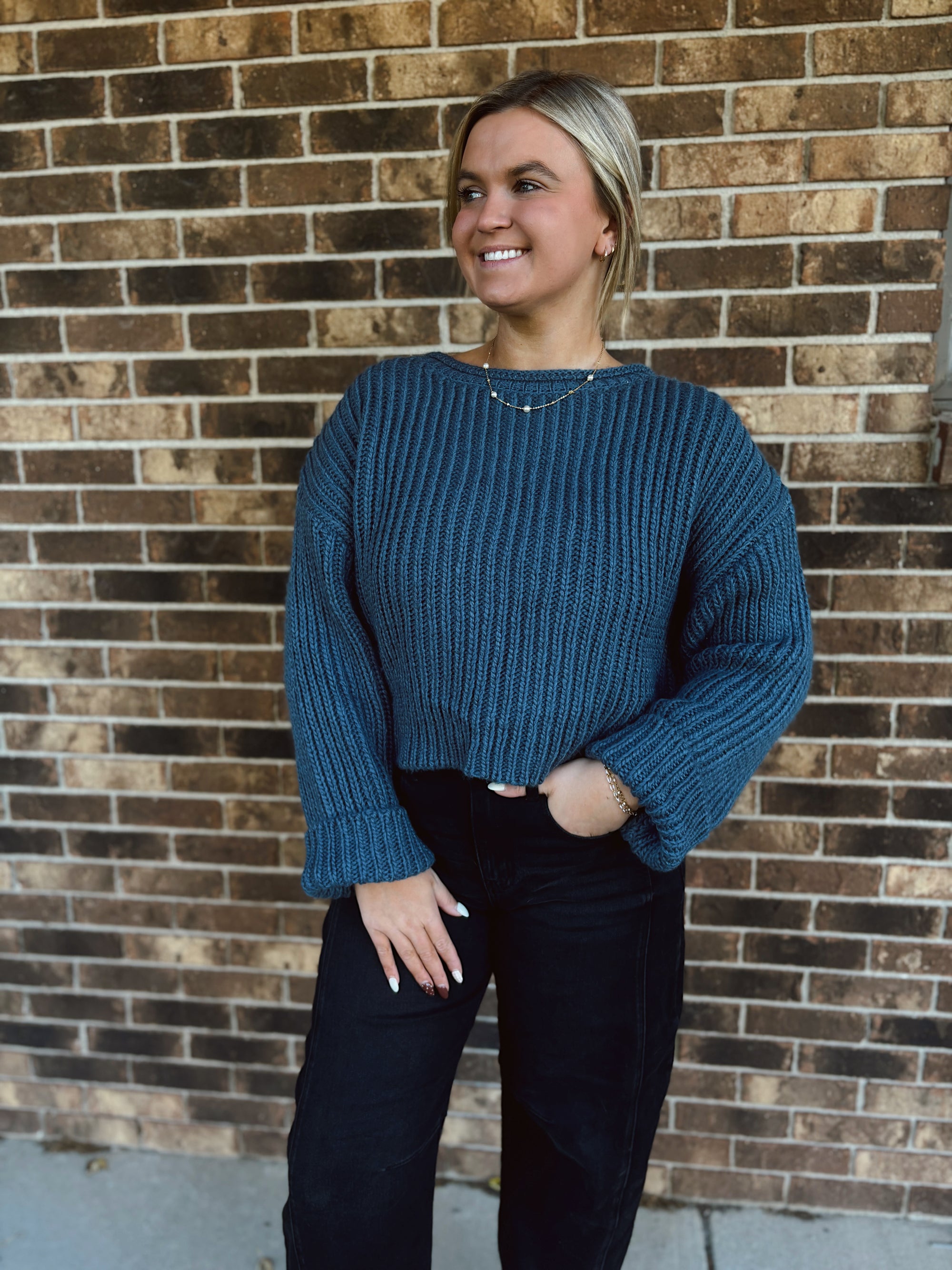 Bluebell Boatneck Sweater