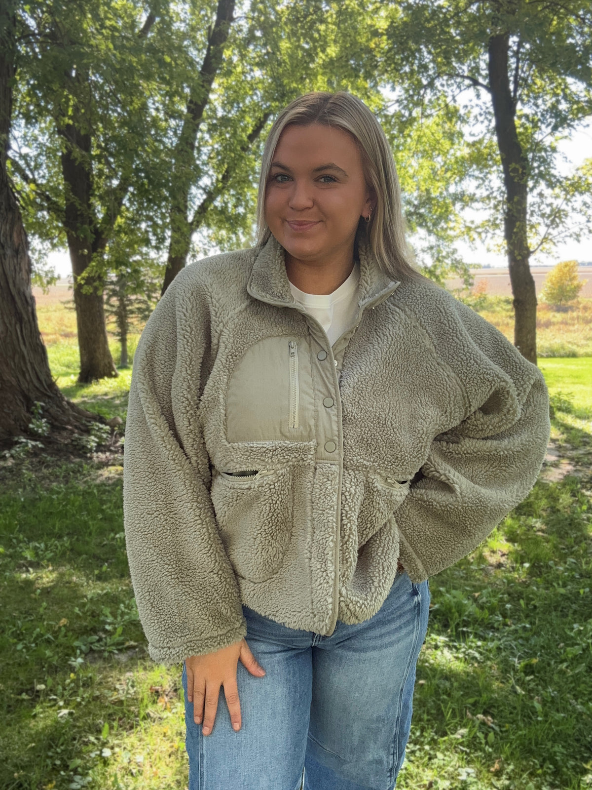 Sagewood Sherpa Jacket