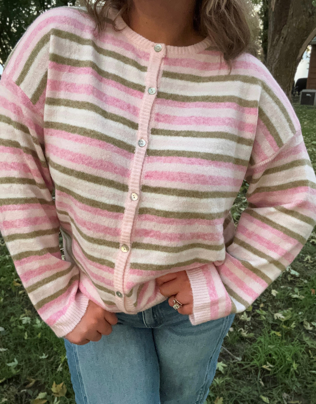 Pink Prairie Cardigan