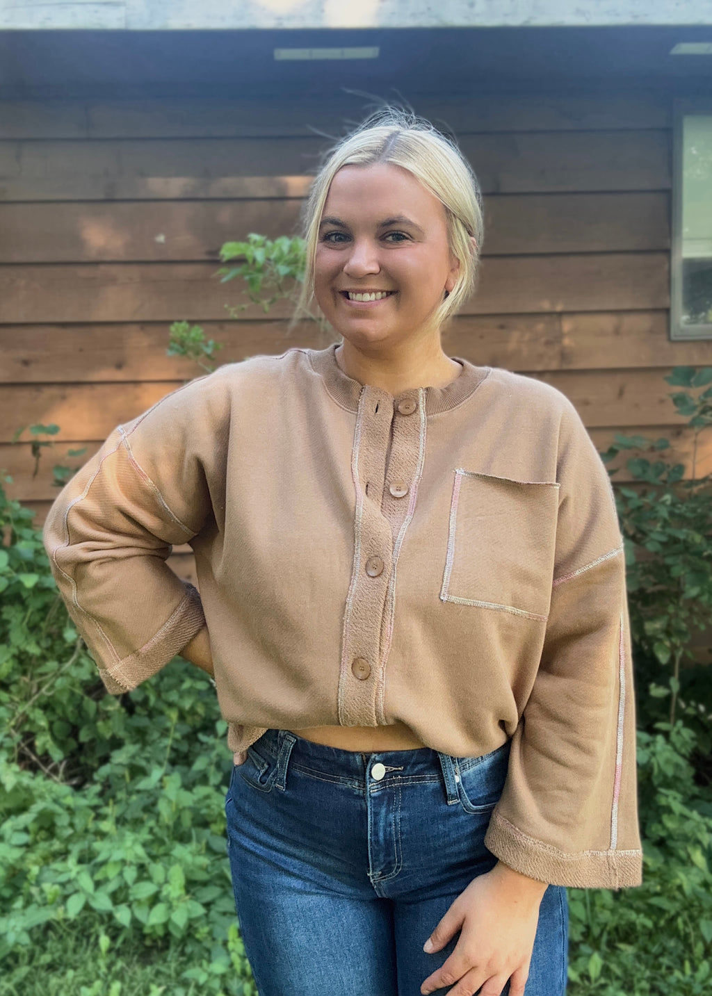 Toffee Stitch Cardigan