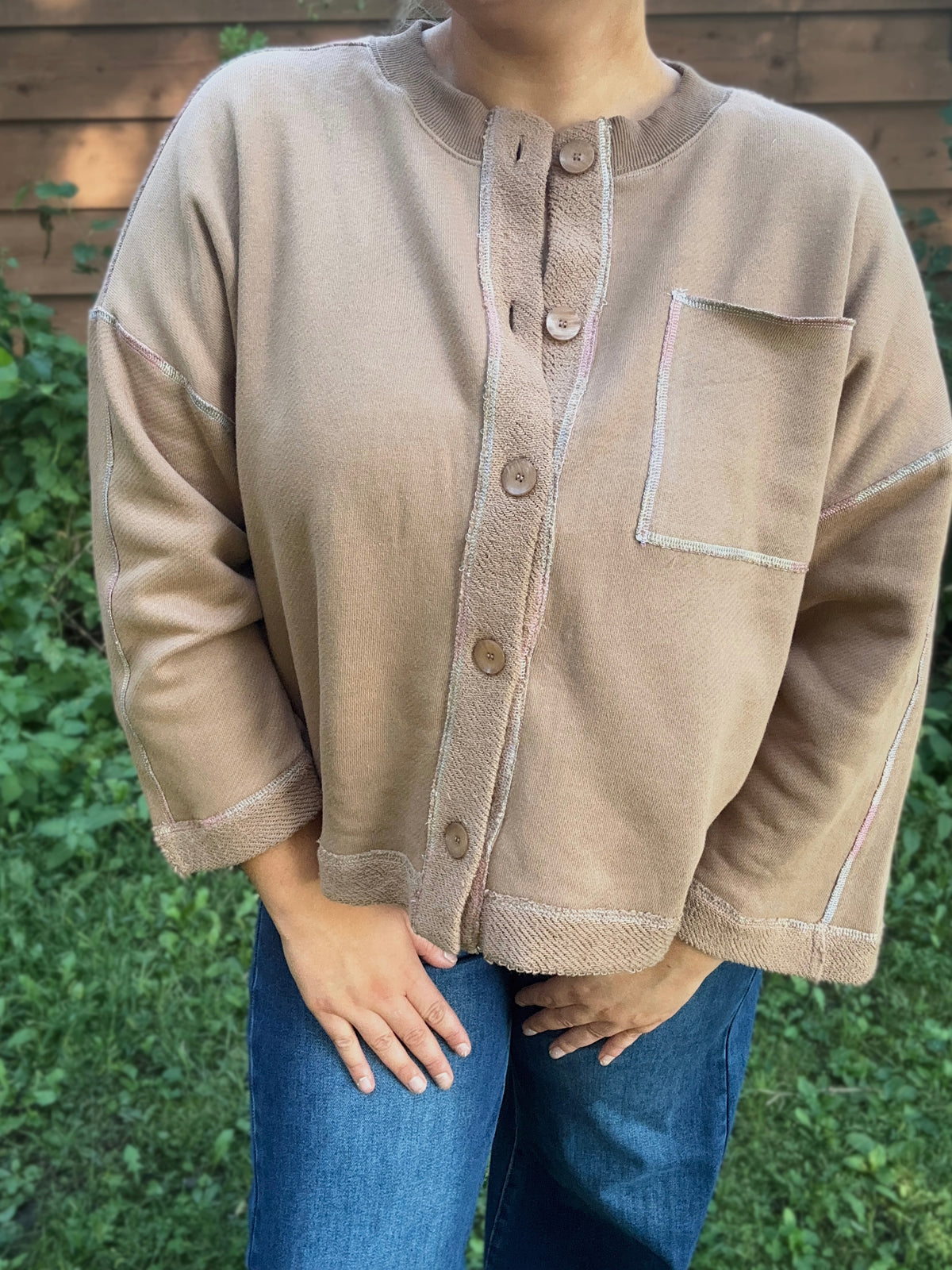 Toffee Stitch Cardigan