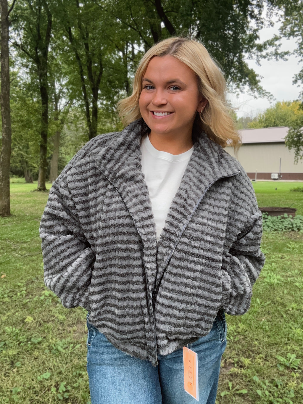Rowan Puffy Jacket- Charcoal
