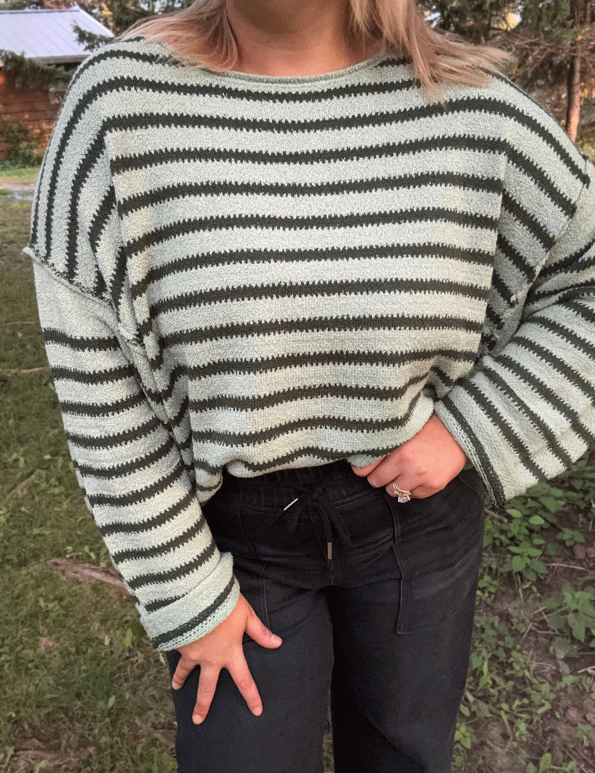 Frankie Stripe Sweater