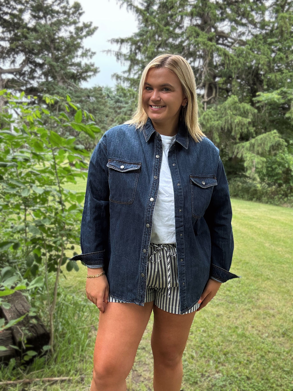 Indigo Oversized Denim Jacket