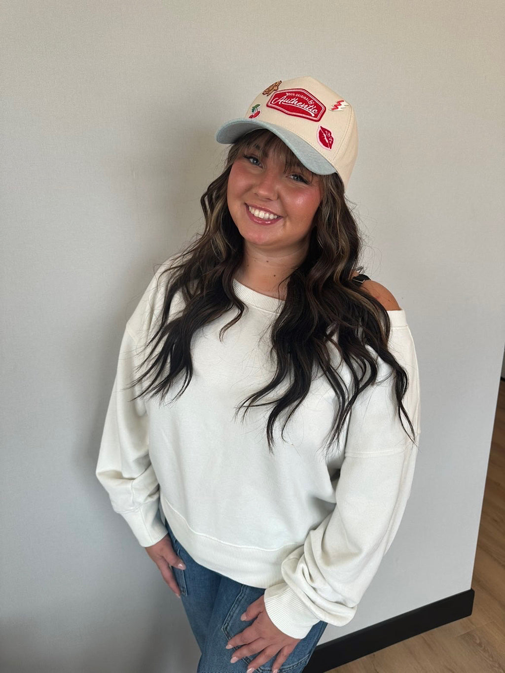 Cherry Market Trucker Hat