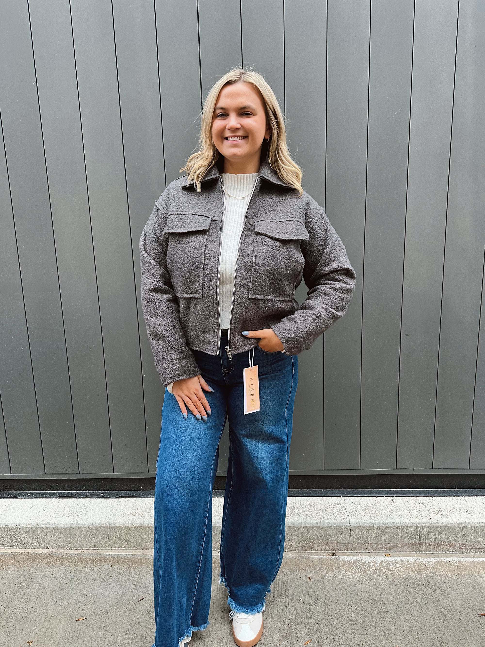 Cozy Driftwood Bomber