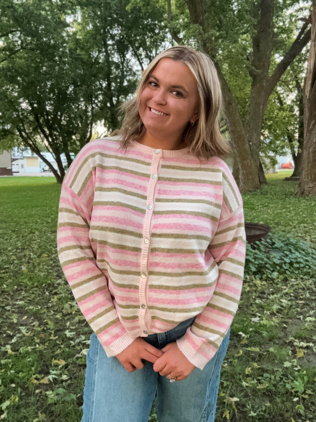 Pink Prairie Cardigan