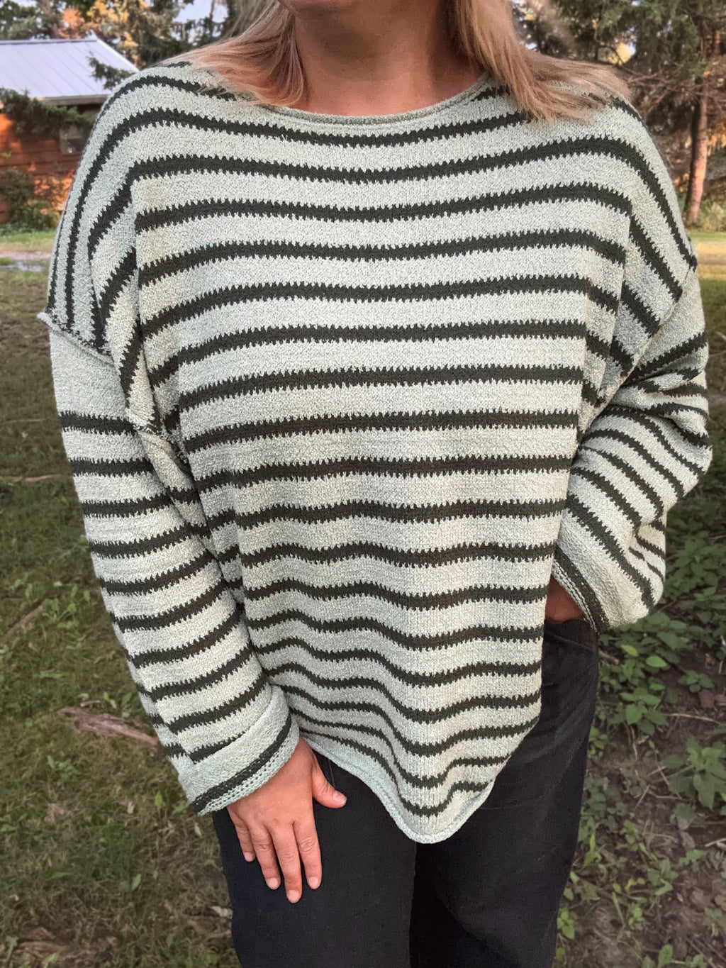 Frankie Stripe Sweater