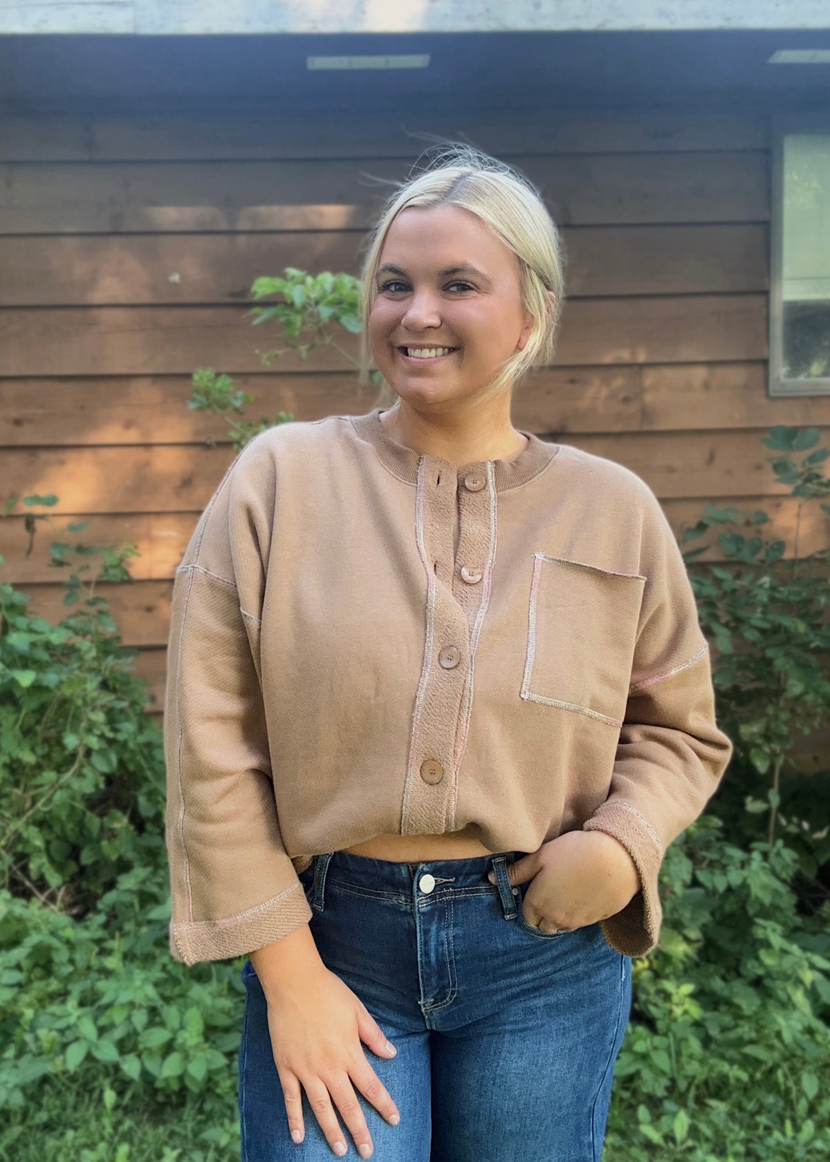 Toffee Stitch Cardigan