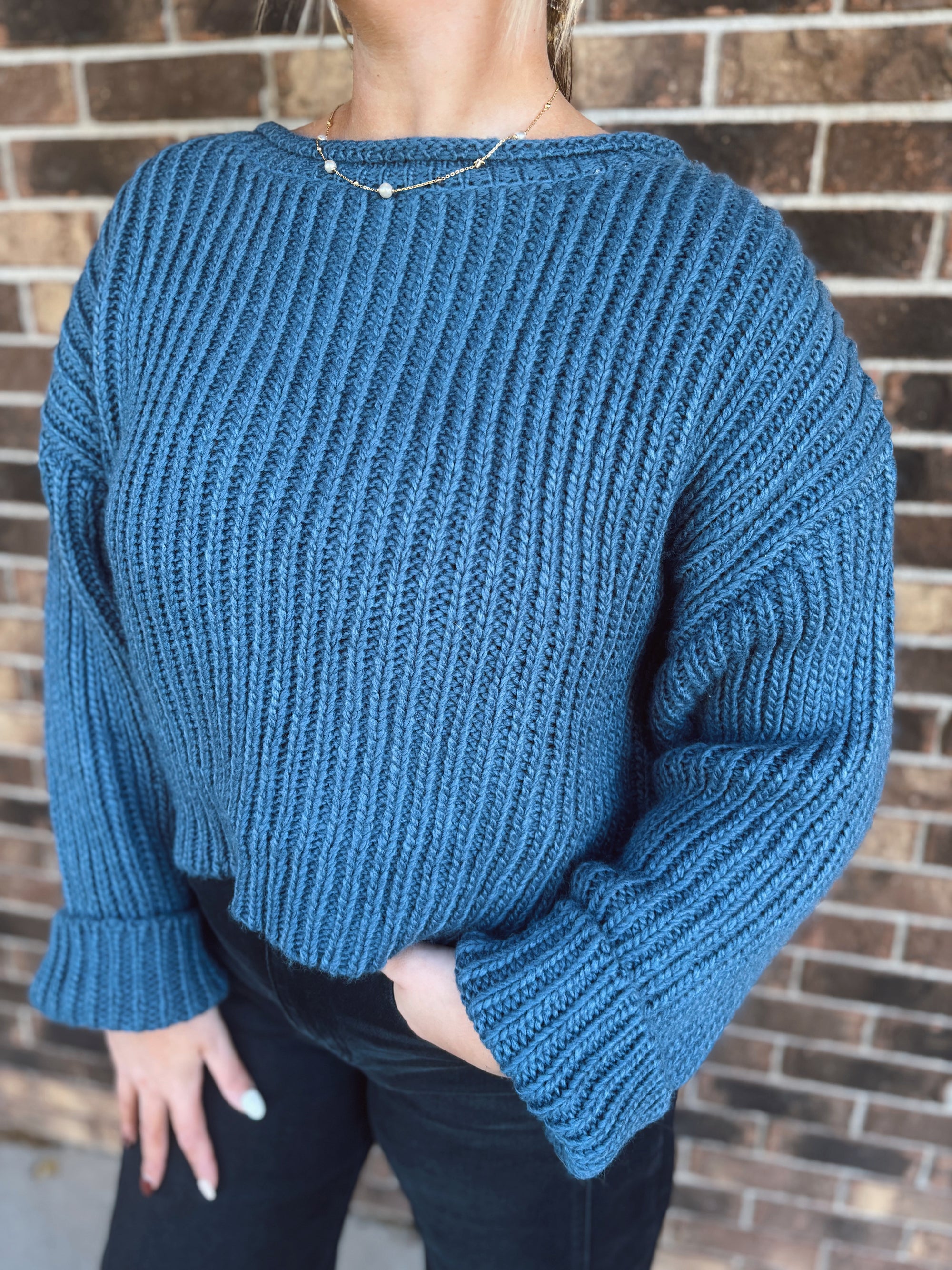 Bluebell Boatneck Sweater