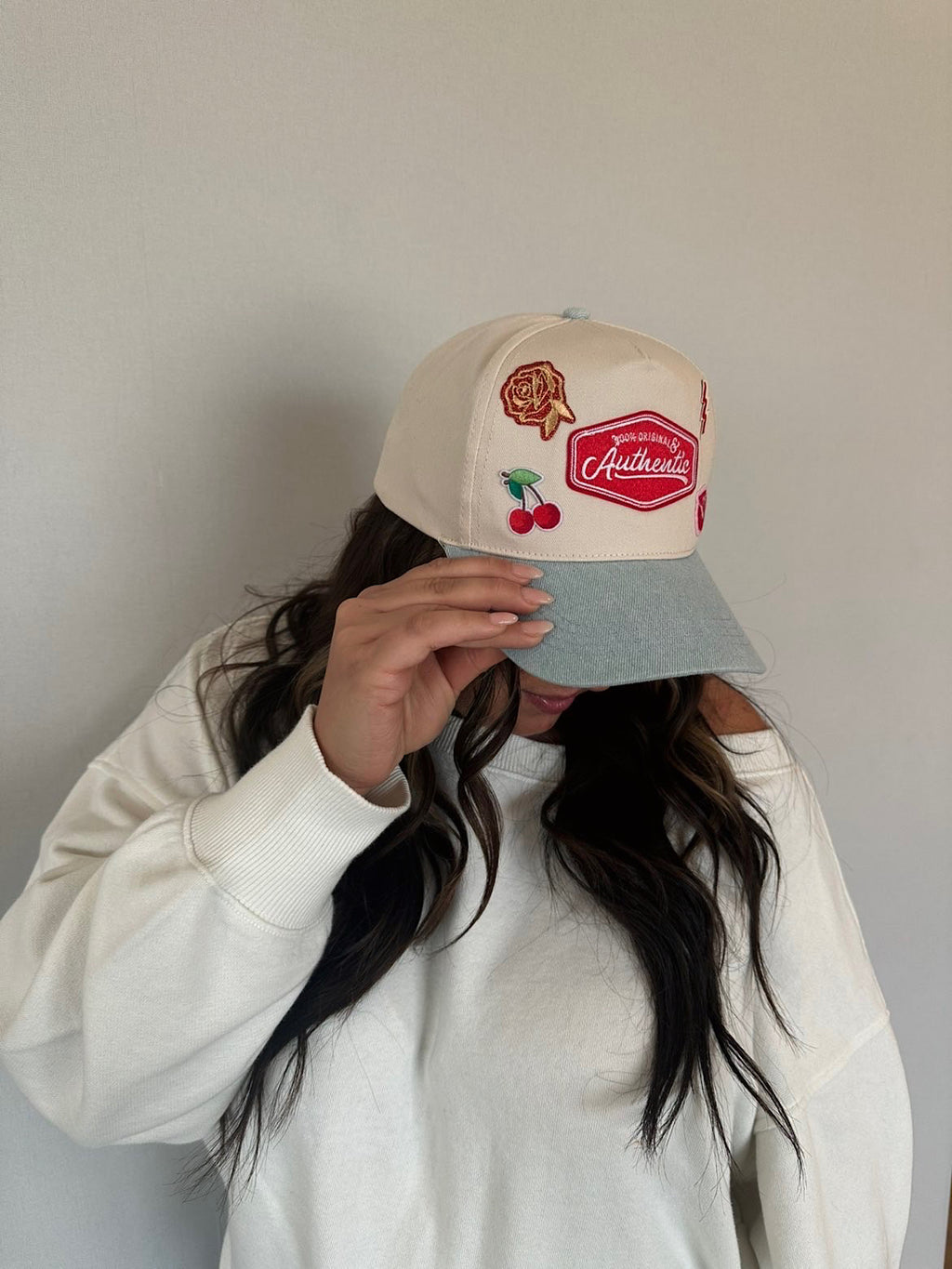 Cherry Market Trucker Hat