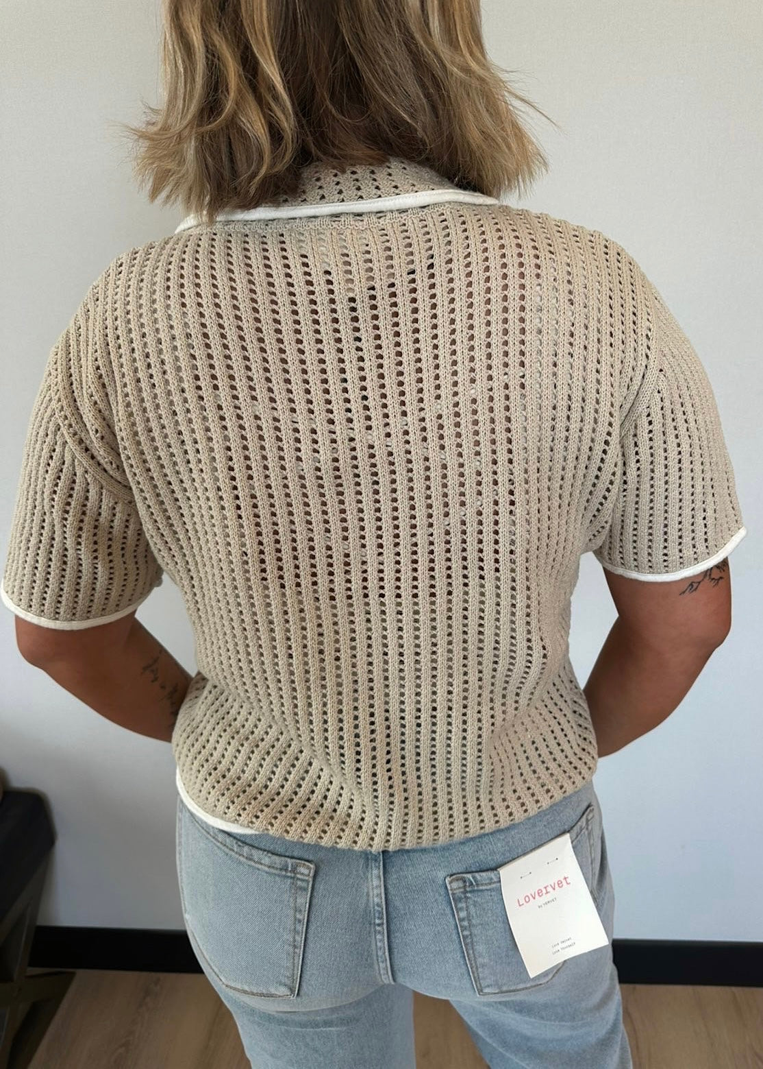 Sandstone Textured Zip