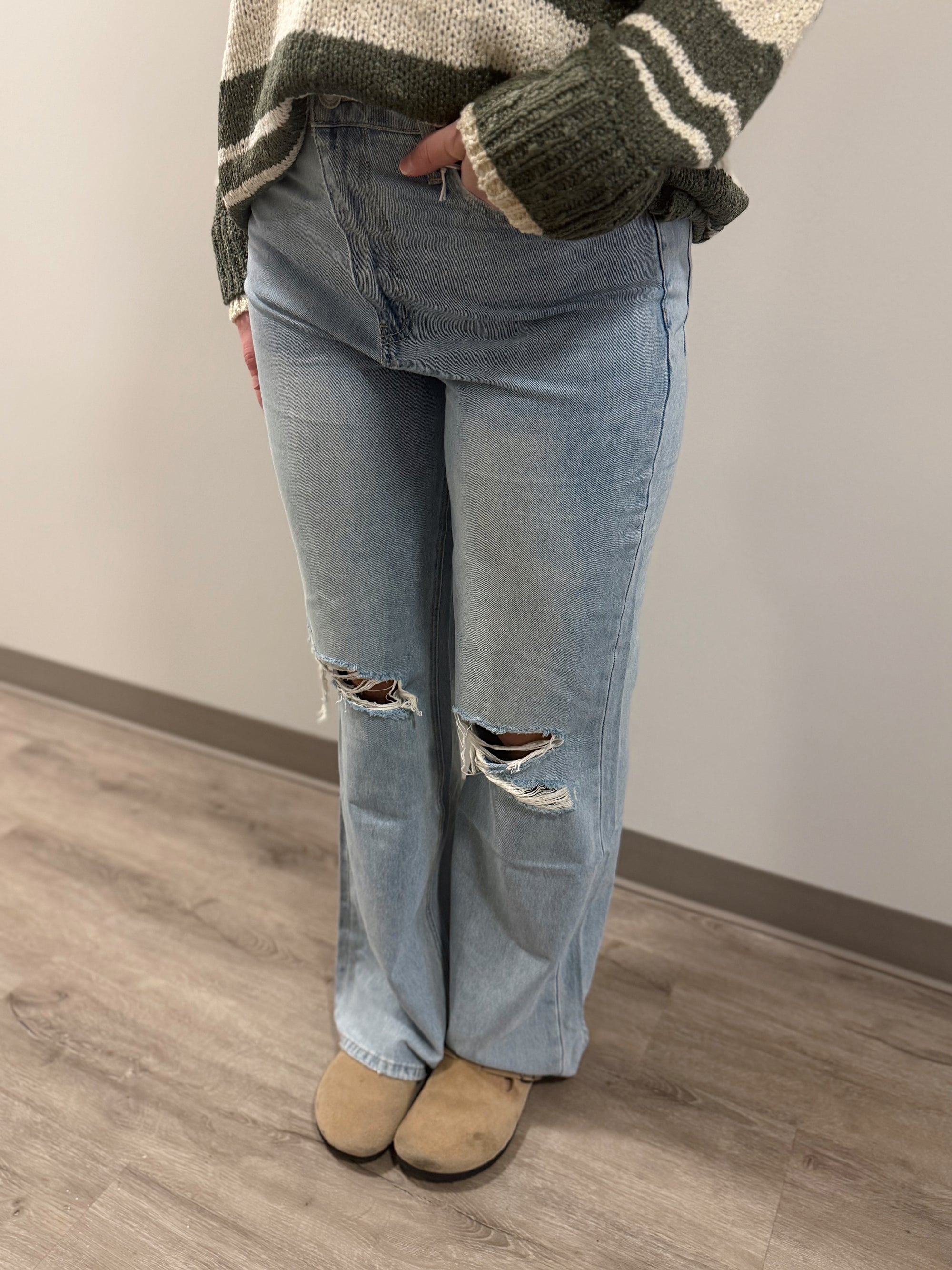 Vervet 90’s Vintage Straight Leg Jeans