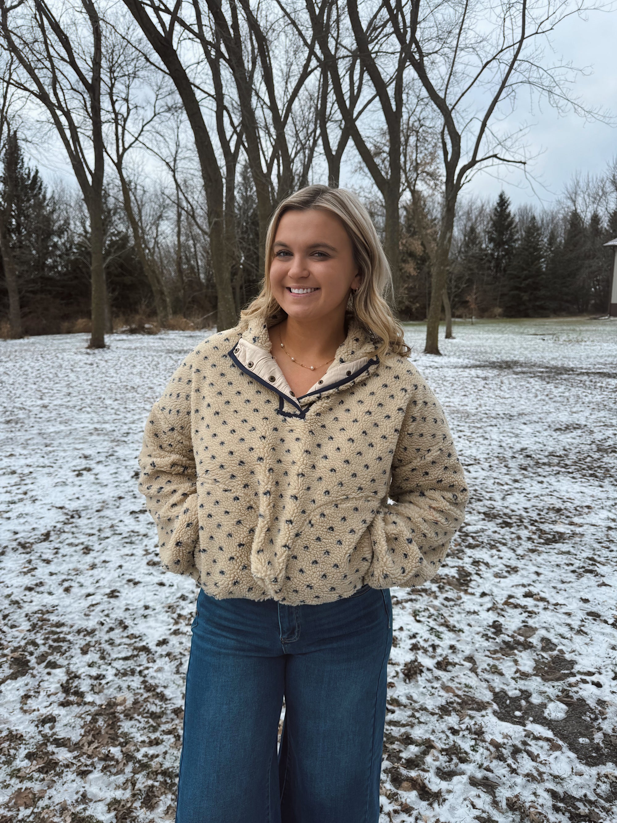 Heartfelt Teddy Pullover Sherpa