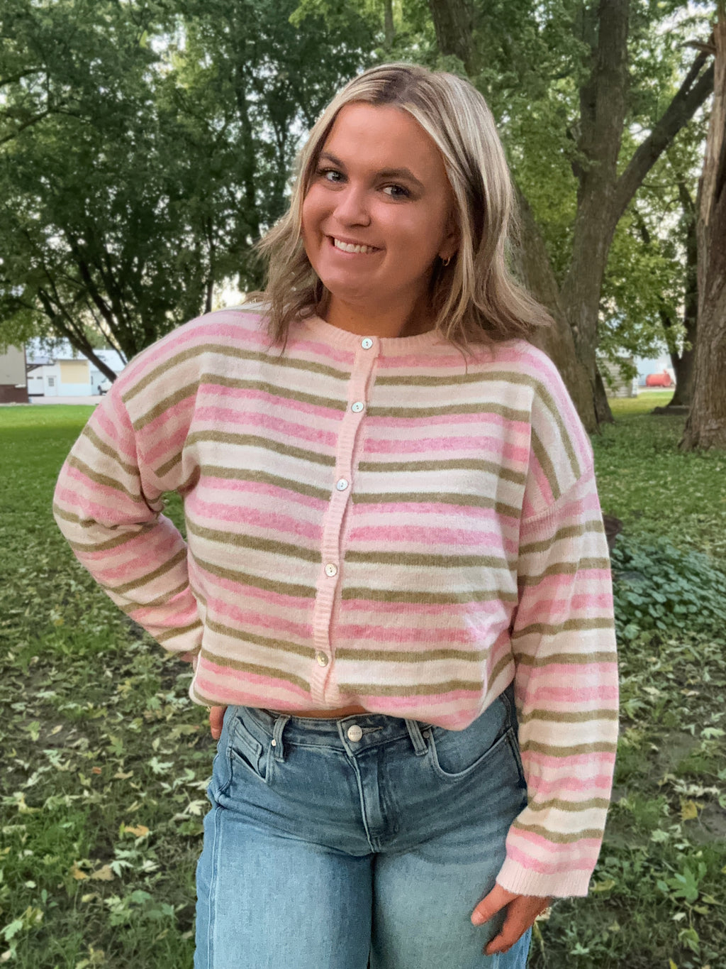 Pink Prairie Cardigan