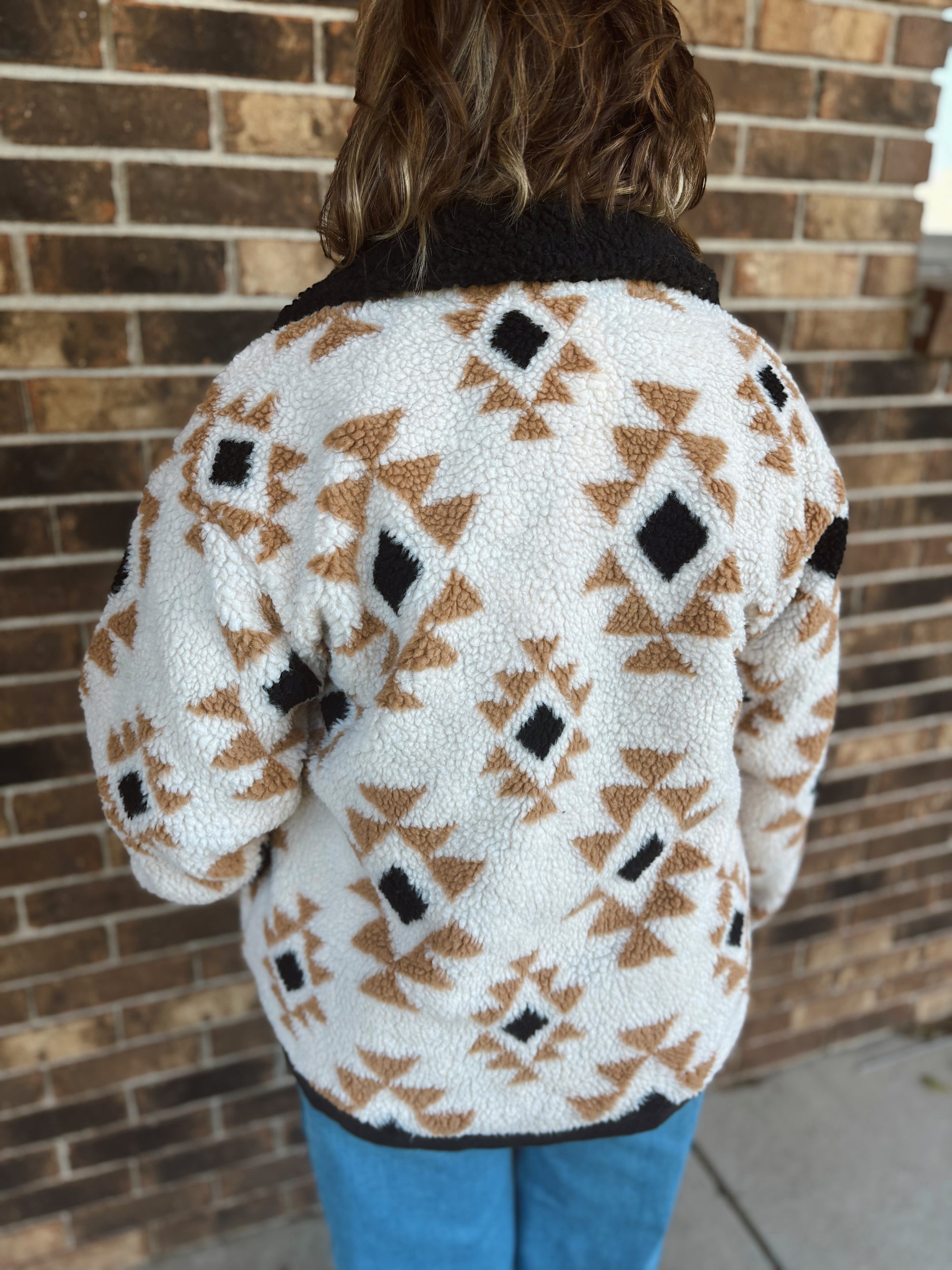 Cozy Canyon Zip Up Sherpa