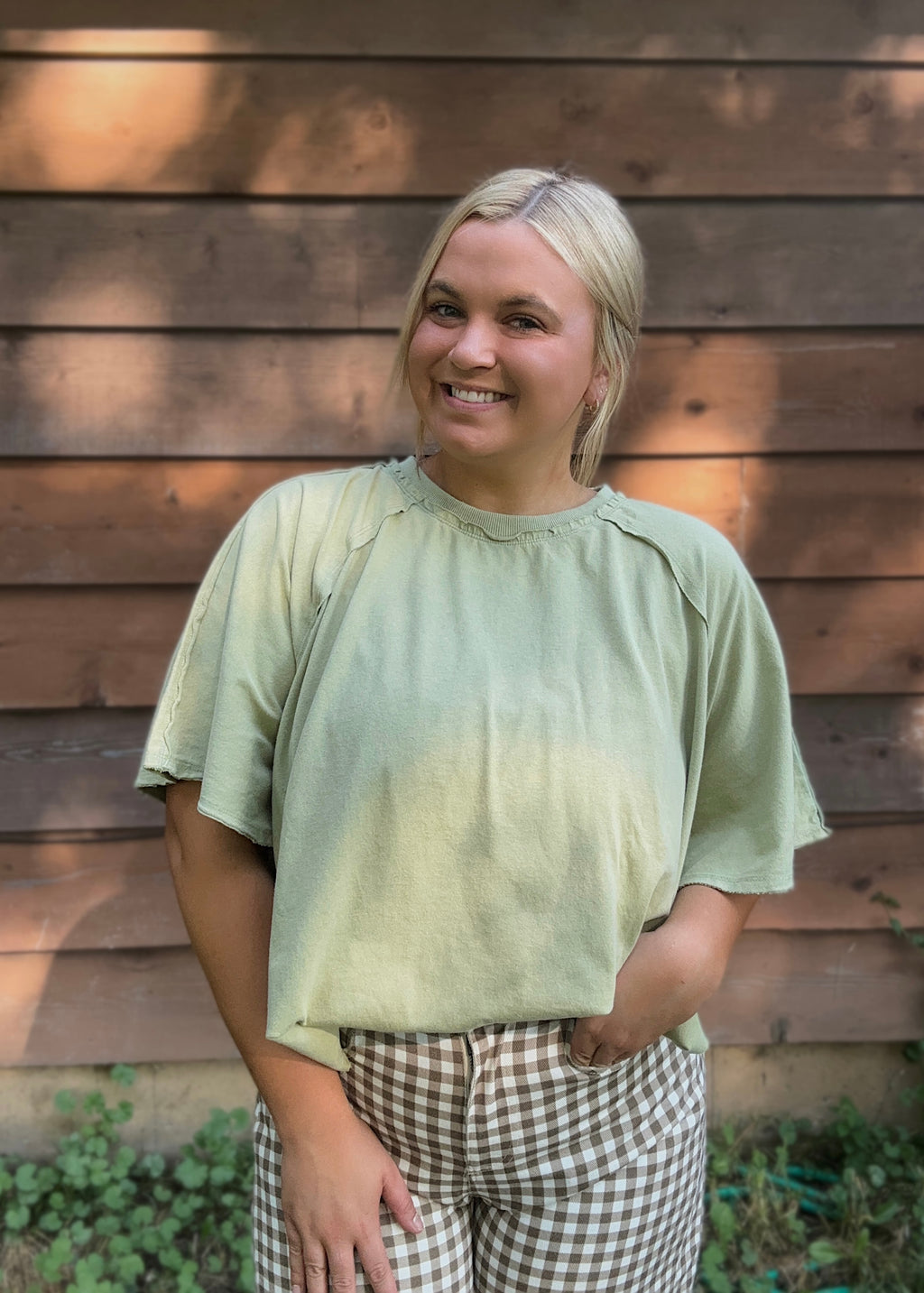 Matcha Mornings Top