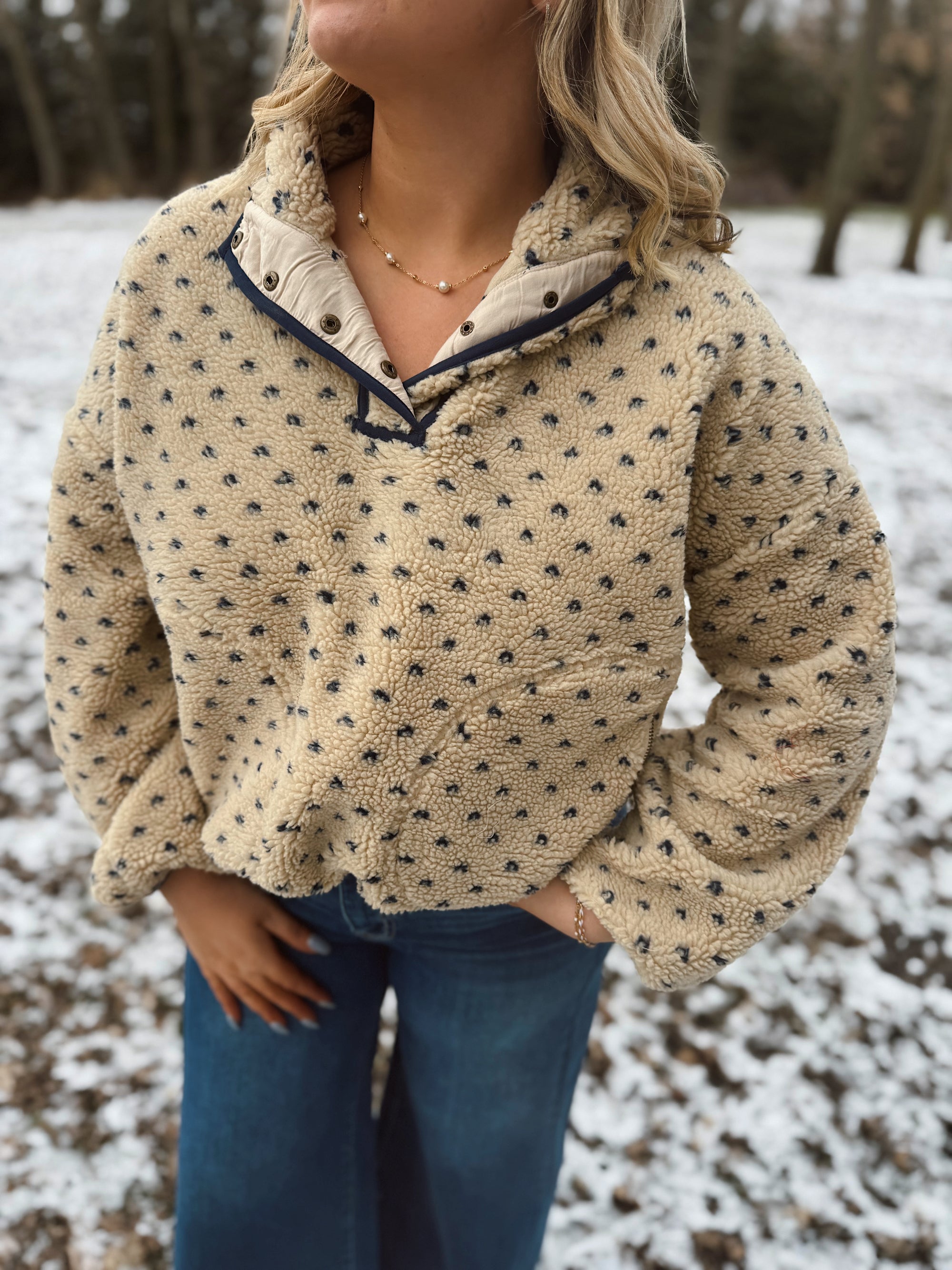 Heartfelt Teddy Pullover Sherpa