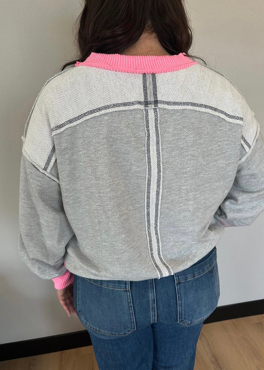 Pink Stitch Lounge Crew