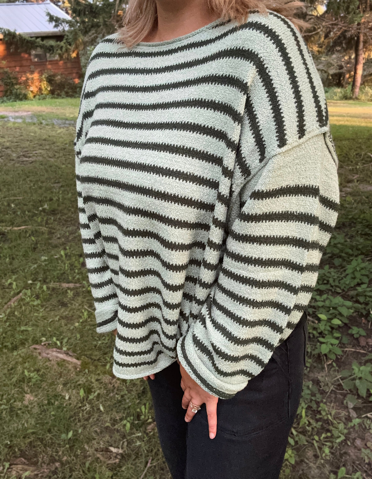 Frankie Stripe Sweater