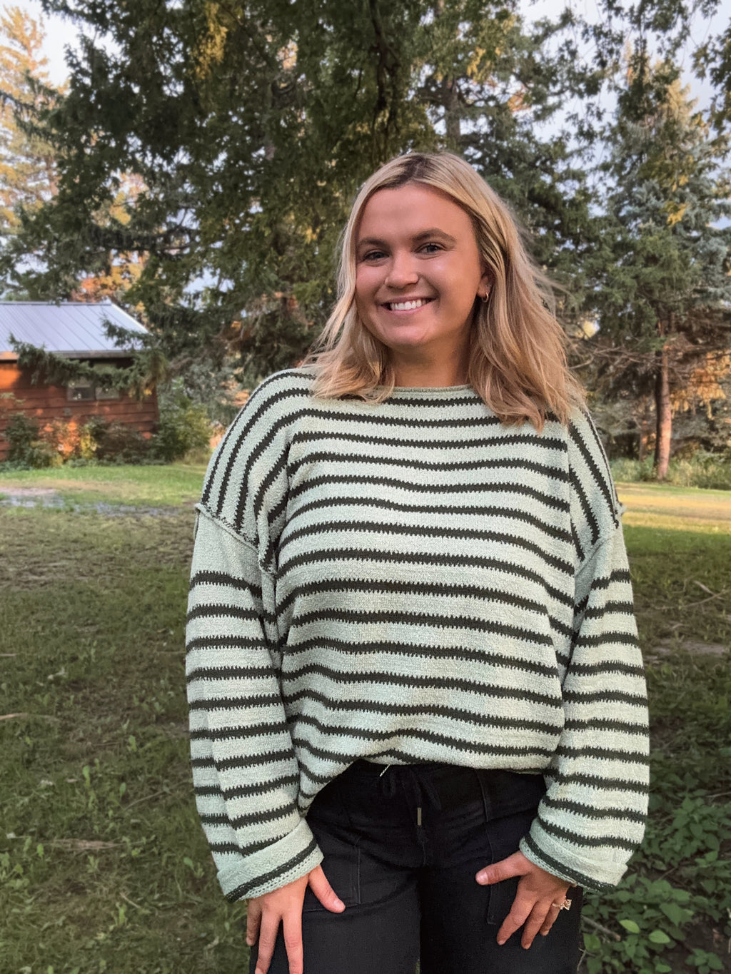 Frankie Stripe Sweater