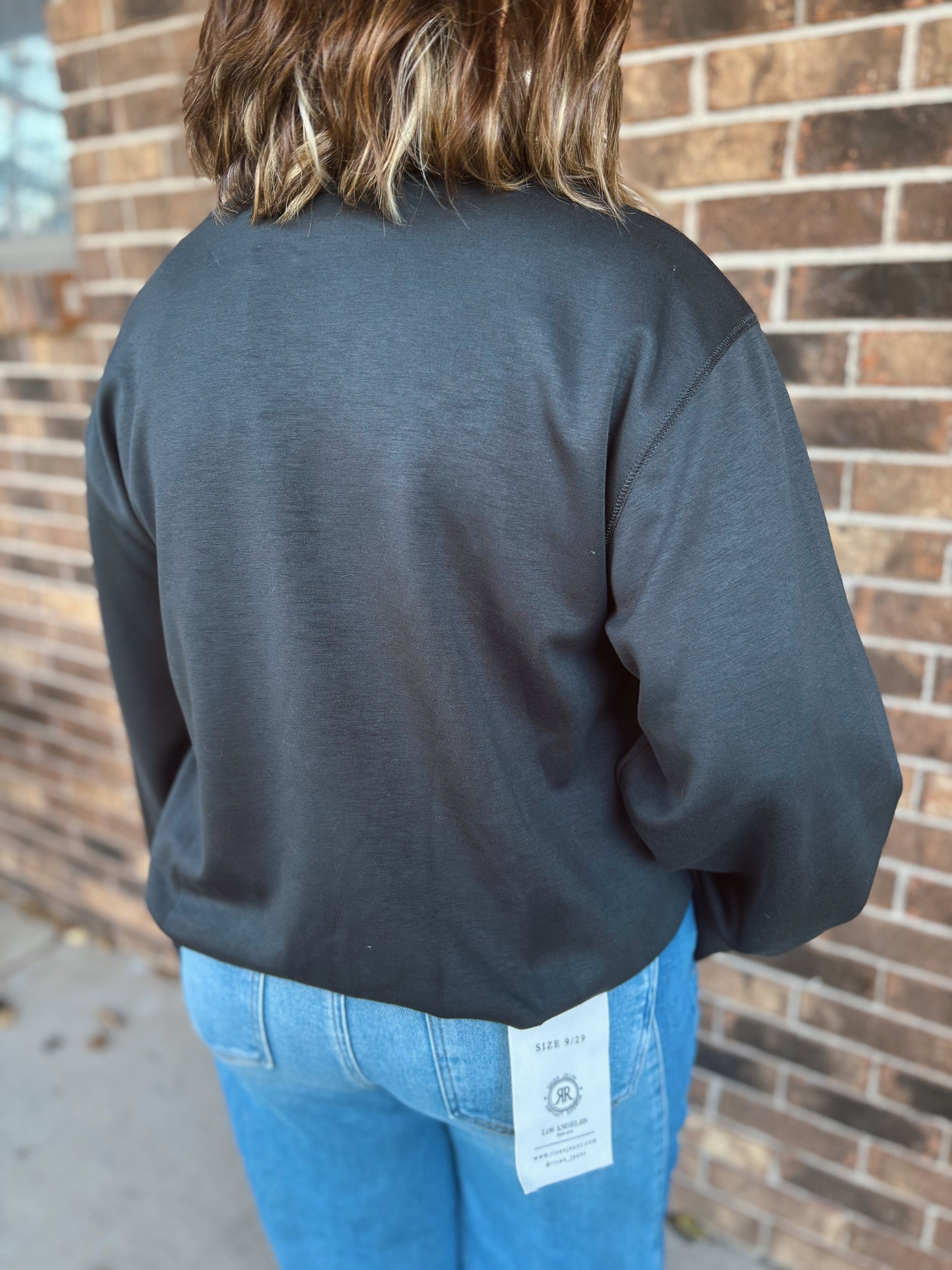 Softstream Baloon Sleeve Pullover - Ash