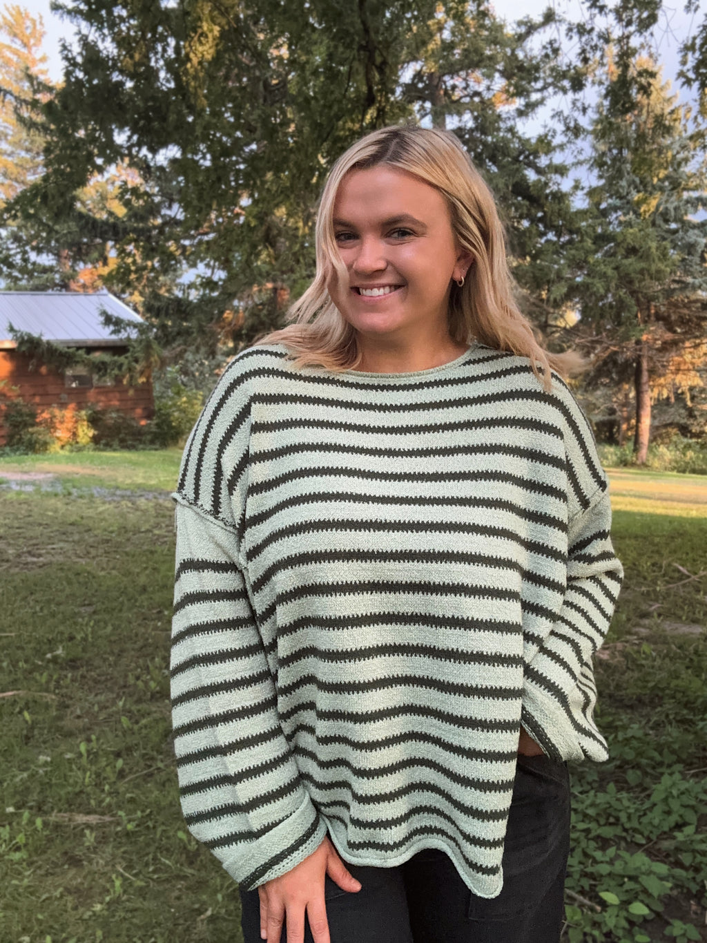 Frankie Stripe Sweater