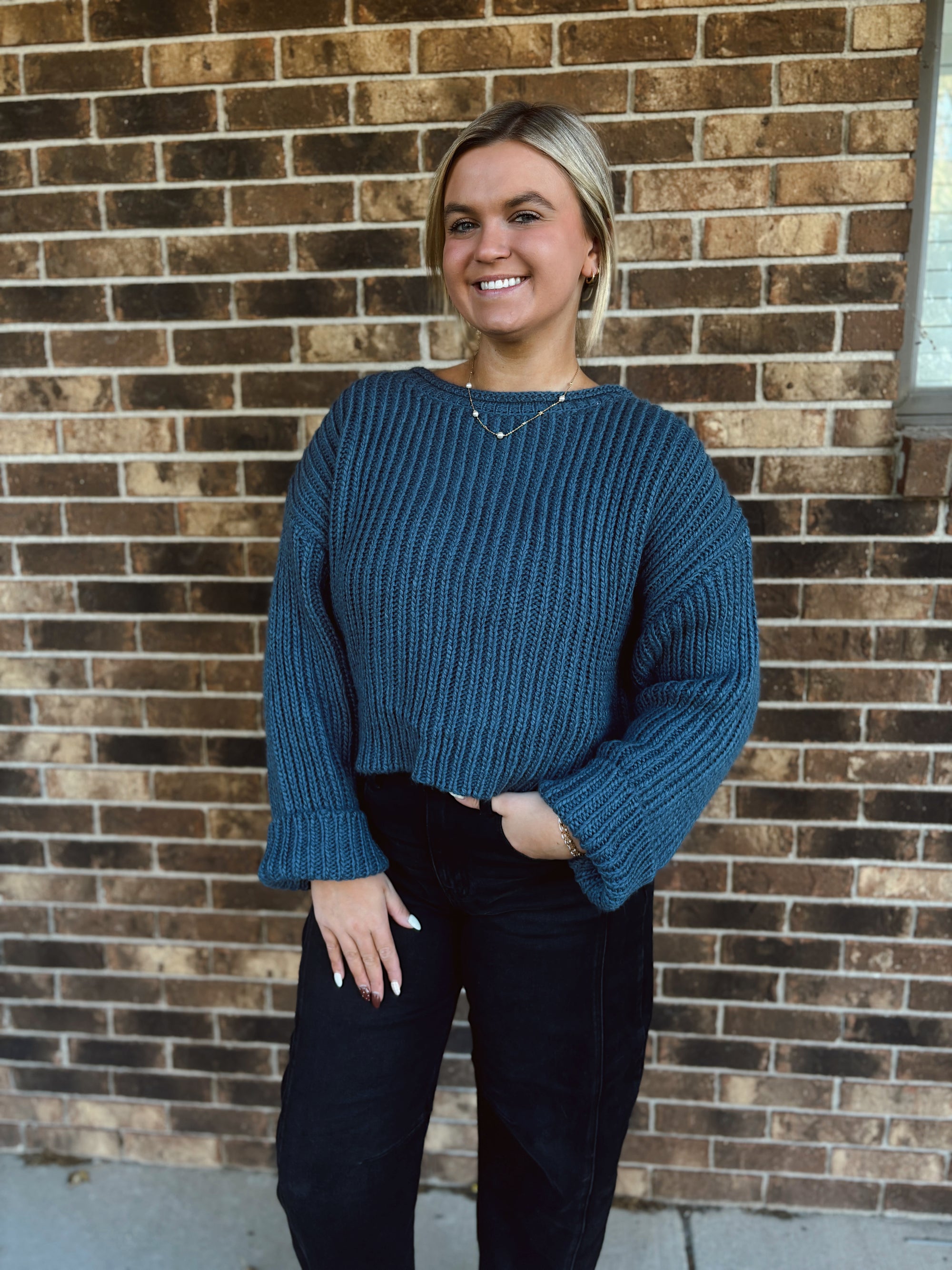 Bluebell Boatneck Sweater