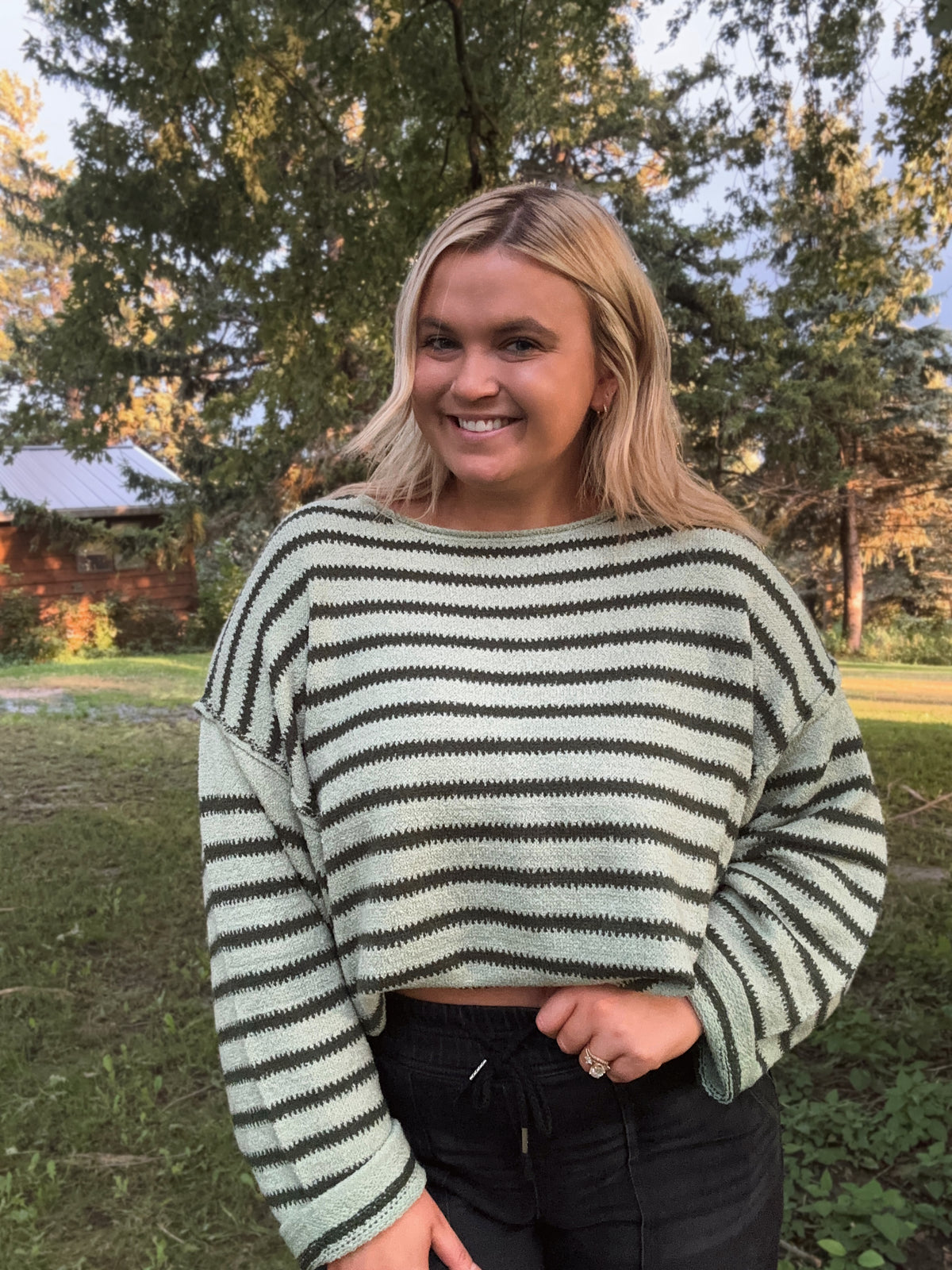 Frankie Stripe Sweater