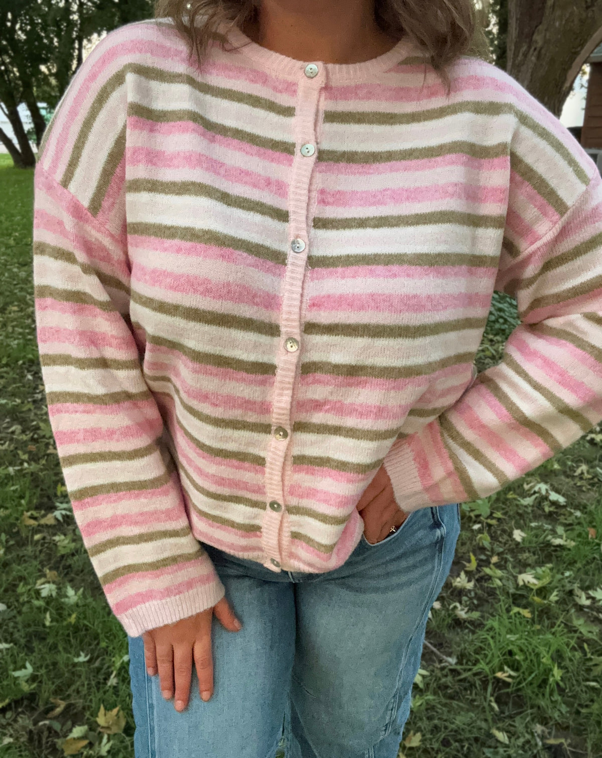 Pink Prairie Cardigan