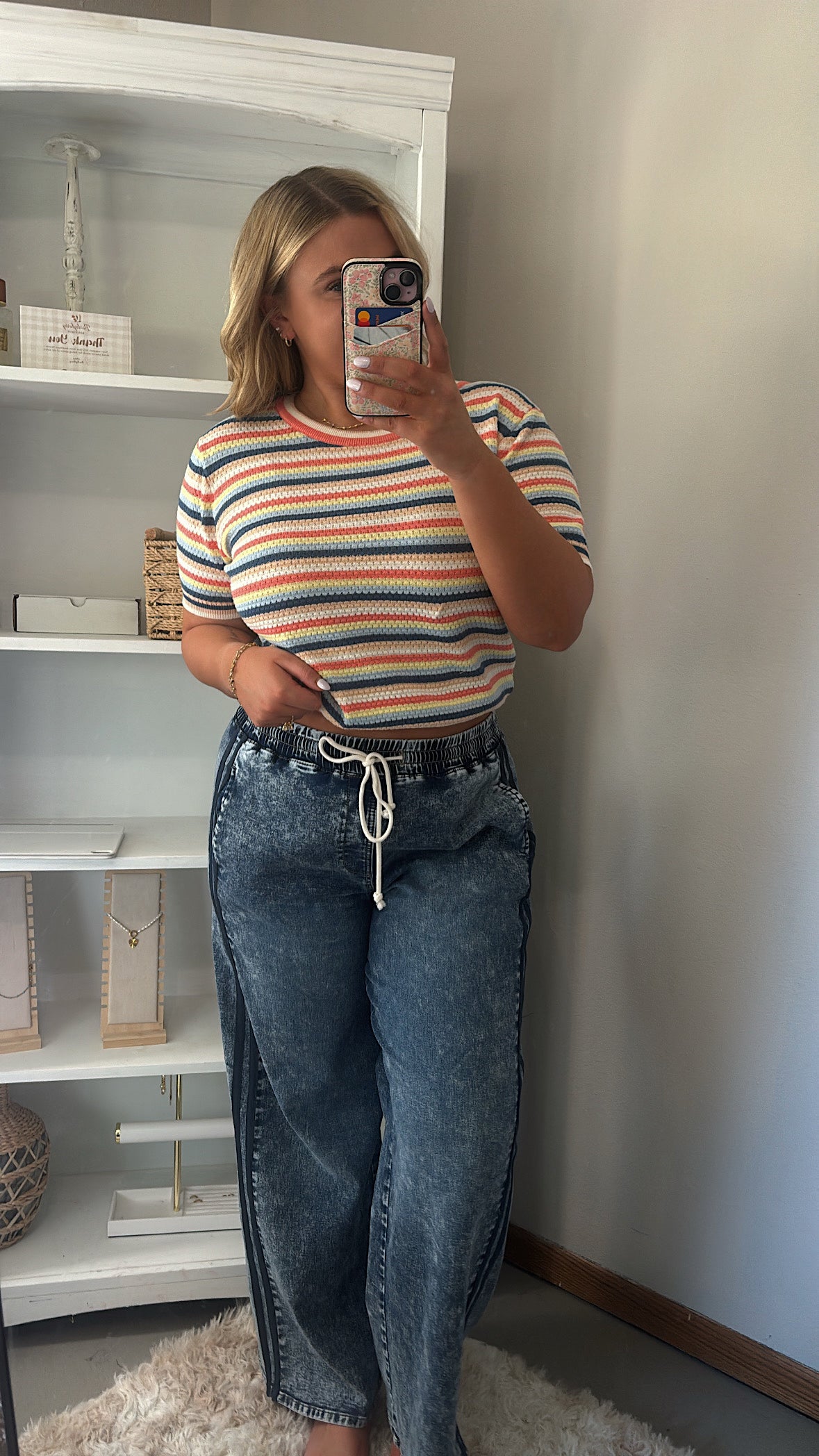 Sweet Citrus Striped Knit