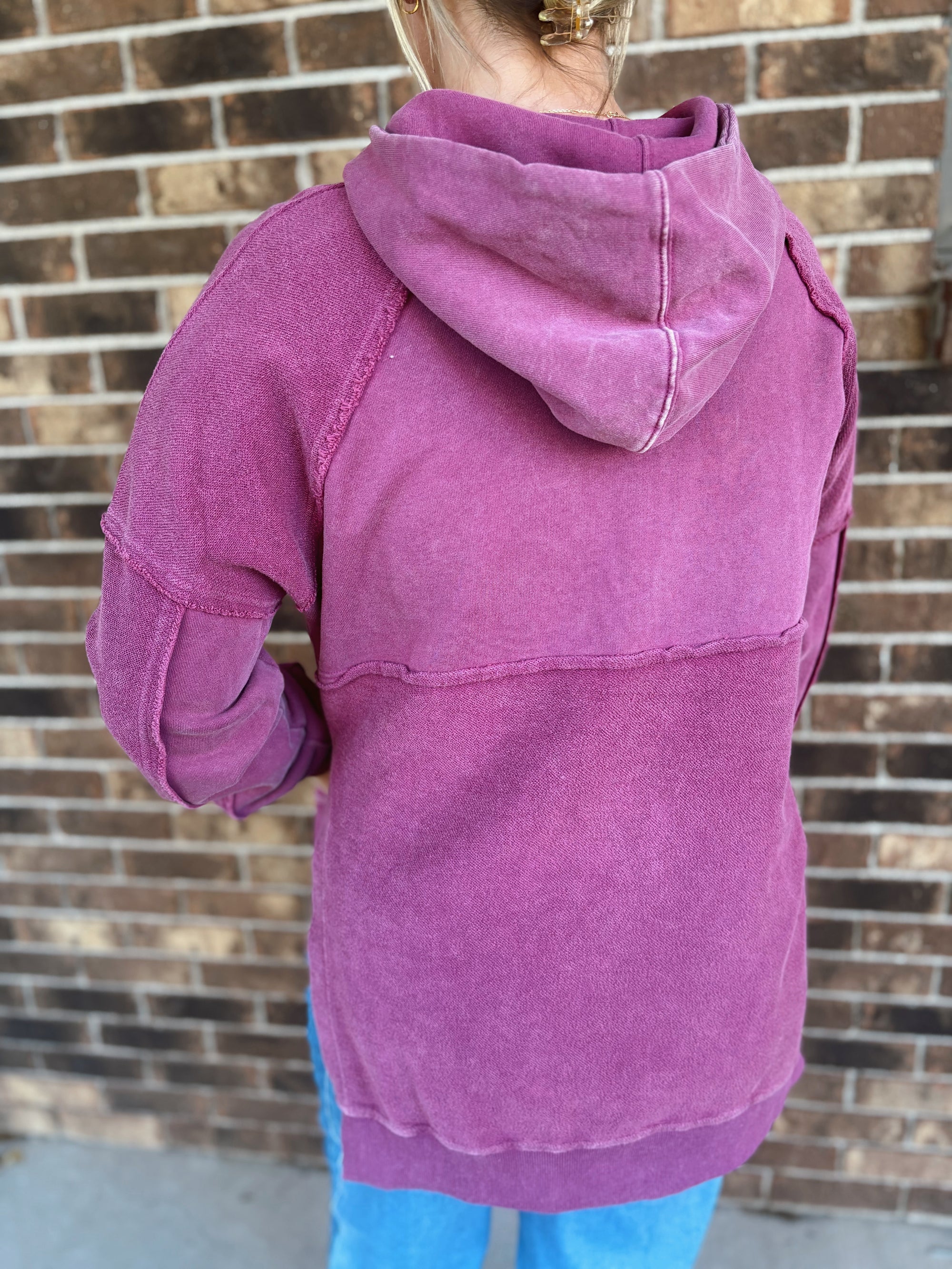 Washed Berry Hoodie