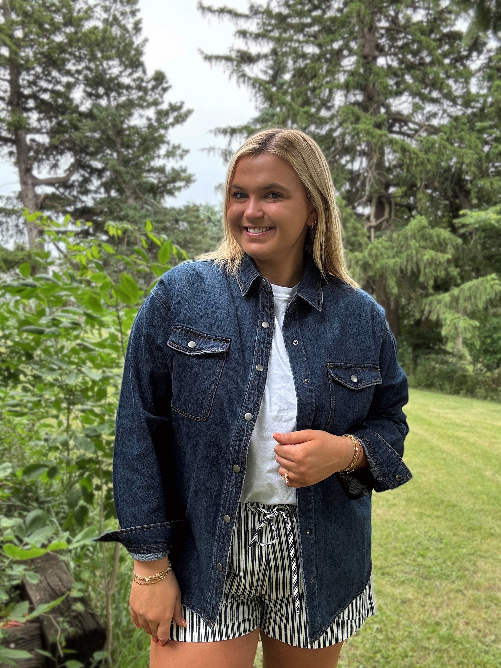 Indigo Oversized Denim Jacket